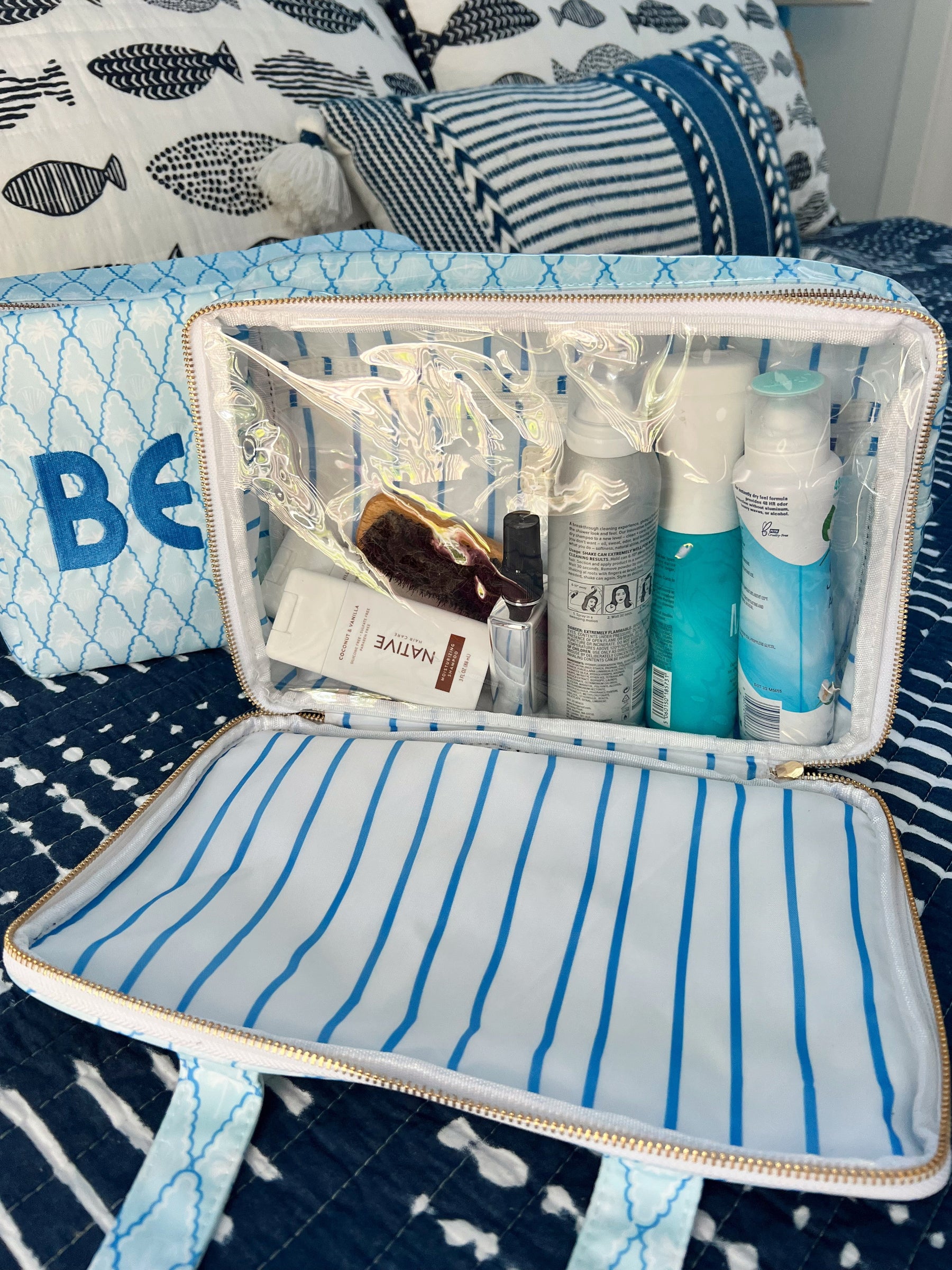 Clear Coat Toiletry Case by KenzKustomz, natural skincare detail photo 64