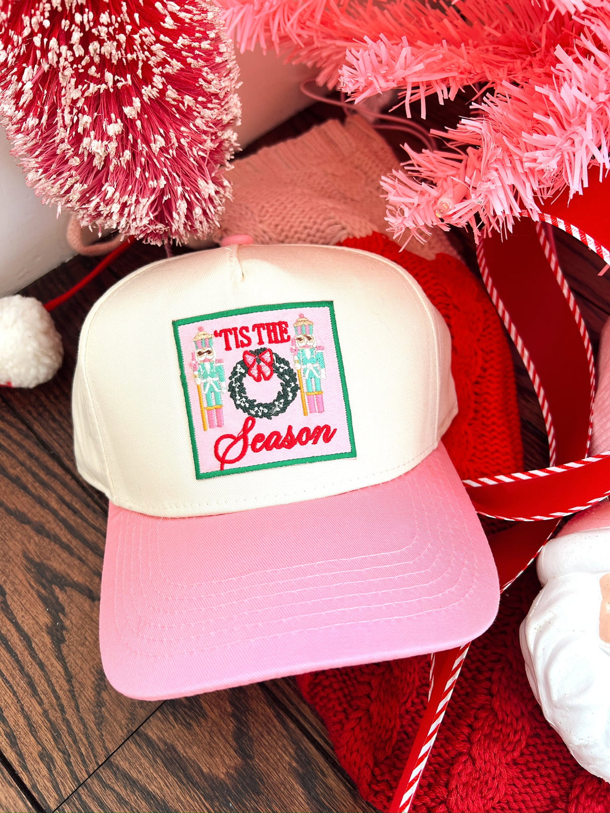Tis The Season - Vintage Trucker Hat by KenzKustomz, view 9