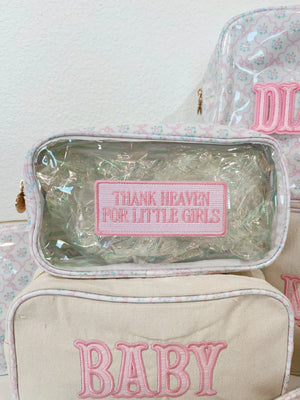 Thank Heaven - Medium Clear Bag by KenzKustomz, handmade leather goods detail photo 5