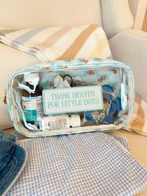 Thank Heaven - Medium Clear Bag by KenzKustomz, handmade leather goods detail photo 8