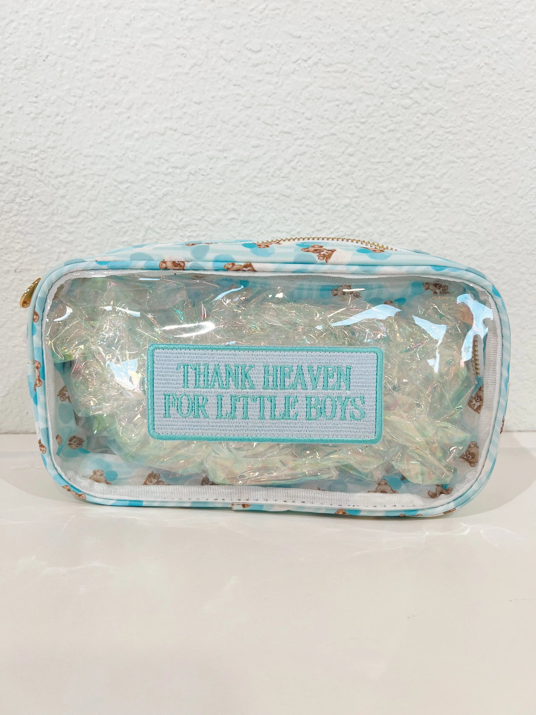 Thank Heaven - Medium Clear Bag by KenzKustomz, handmade leather goods detail photo 10