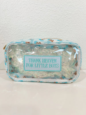 Thank Heaven - Medium Clear Bag by KenzKustomz, handmade leather goods detail photo 10