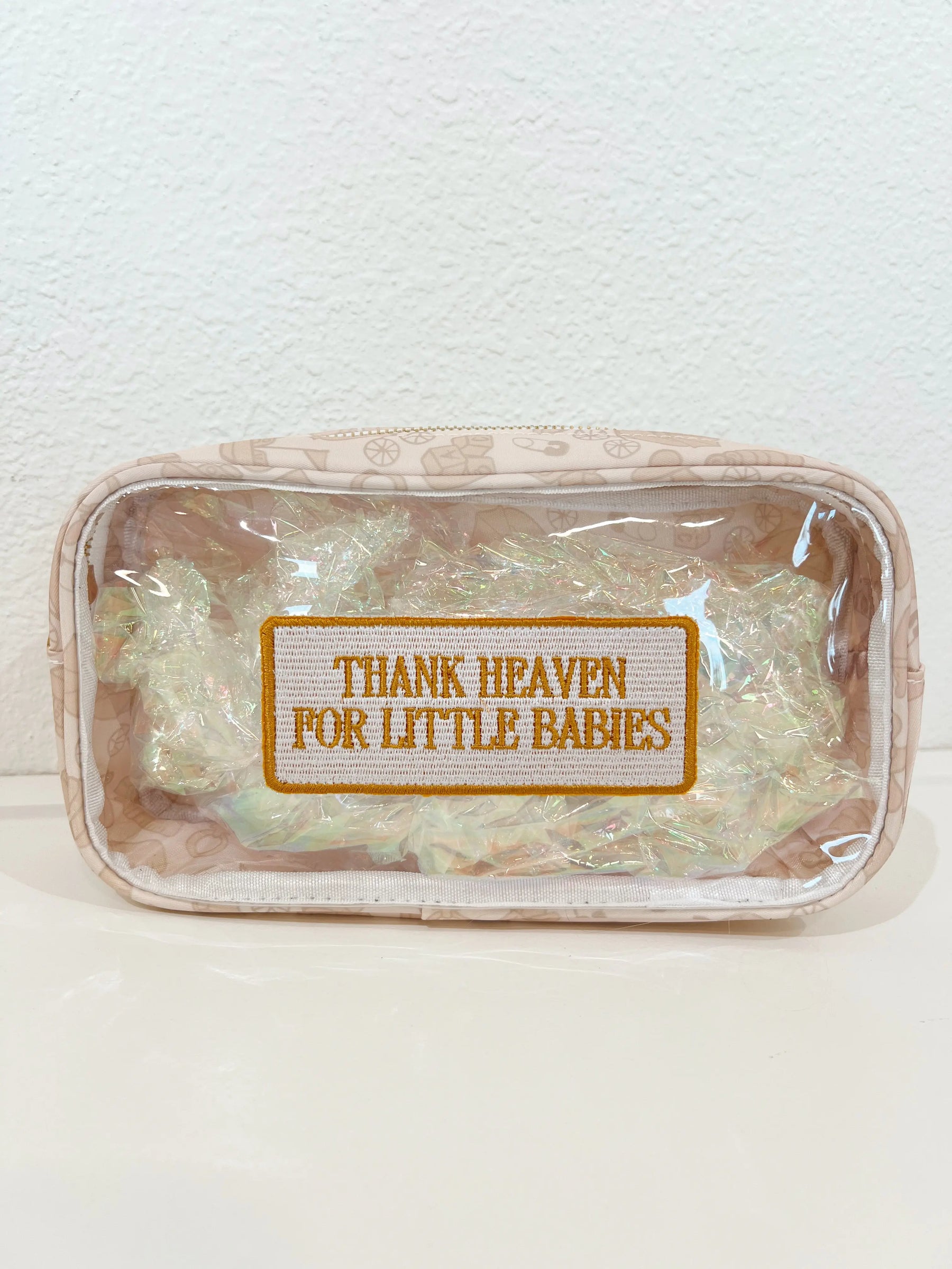 Thank Heaven - Medium Clear Bag by KenzKustomz, handmade leather goods detail photo 11