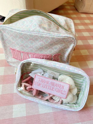 Thank Heaven - Medium Clear Bag by KenzKustomz, handmade leather goods detail photo 17