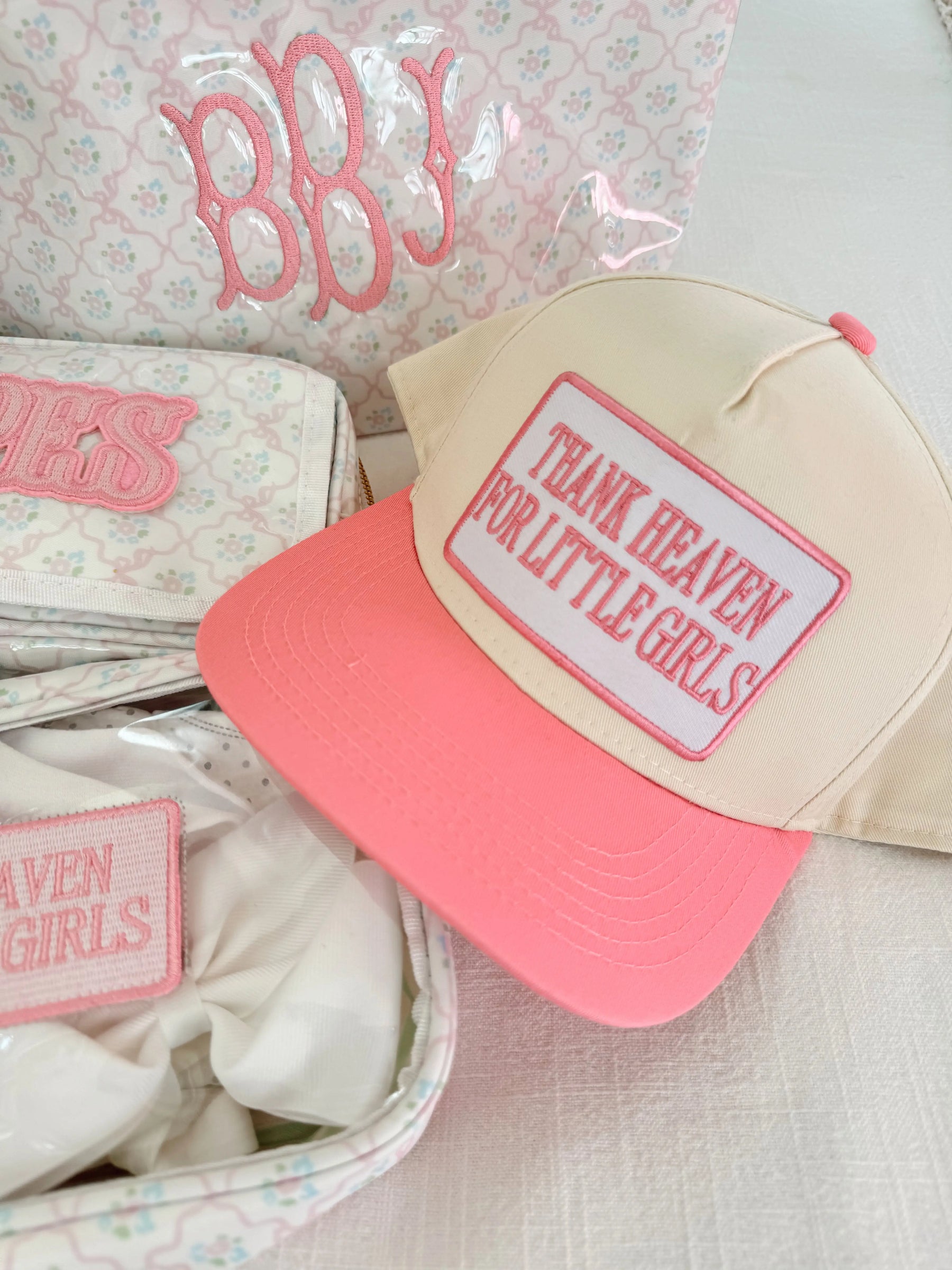 Thank Heaven - Vintage Trucker Hat KenzKustomz