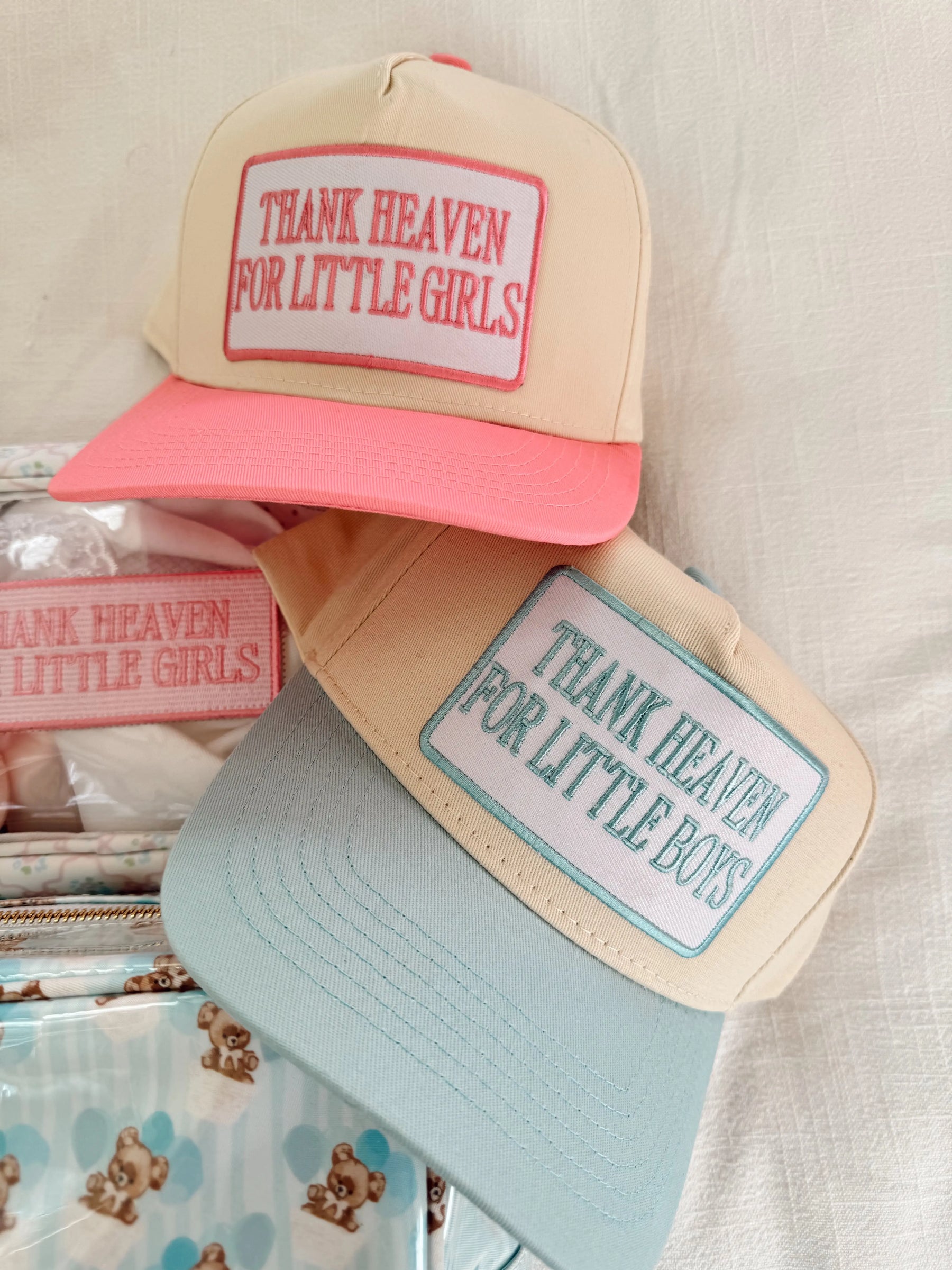 Thank Heaven - Vintage Trucker Hat KenzKustomz