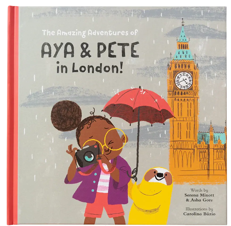 The Amazing Adventures of Aya & Pete in London! (Hardcover) Nola Tawk