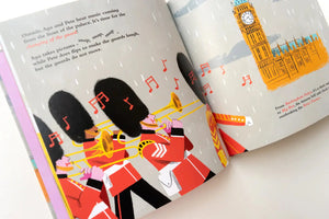 The Amazing Adventures of Aya & Pete in London! (Hardcover) Nola Tawk