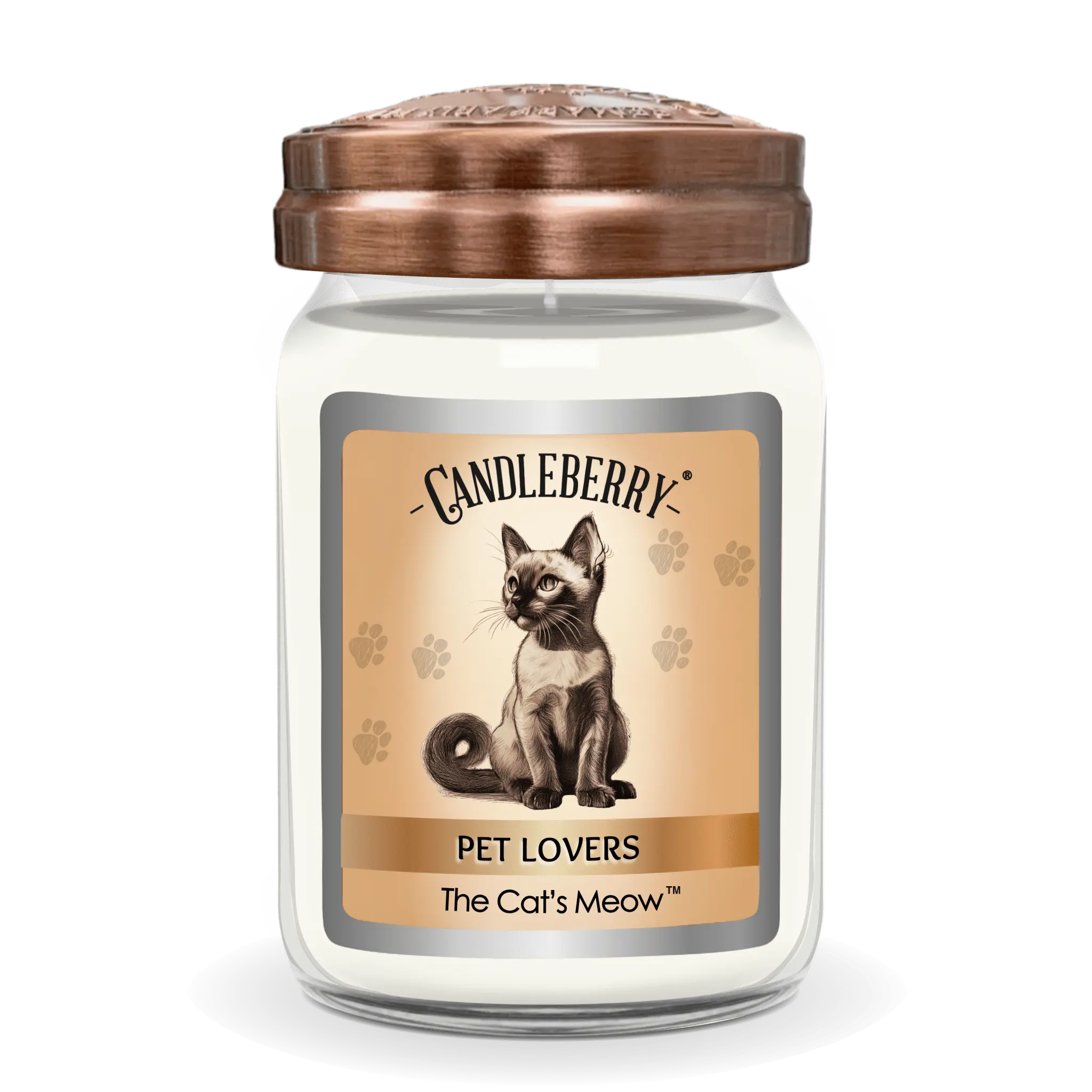 The Cat's Meow™ - Large Jar Candle (Collective) The Candleberry® Candle Company