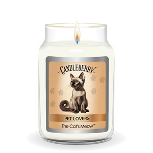The Cat's Meow™ - Large Jar Candle (Collective) by The Candleberry® Candle Company, scented candle detail photo 2