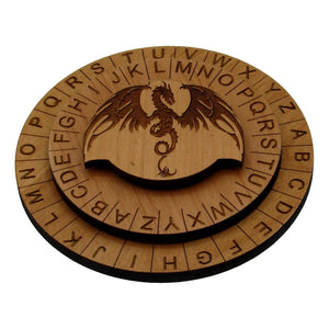 The Dragons Cipher Wheel - Escape Room Decoder Prop Creative Escape Rooms