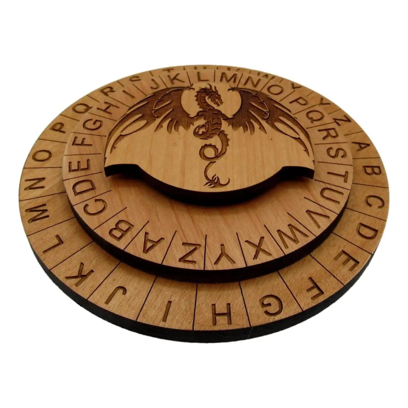 The Dragons Cipher Wheel - Escape Room Decoder Prop Creative Escape Rooms