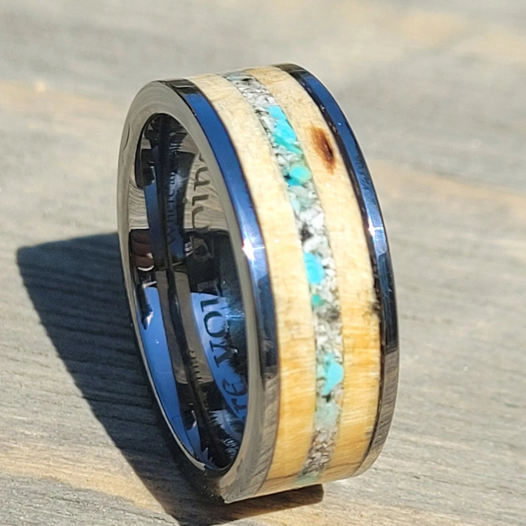 The Forever and A Day Memorial Ring by Cotton Street Art Company, handmade jewelry main product photo