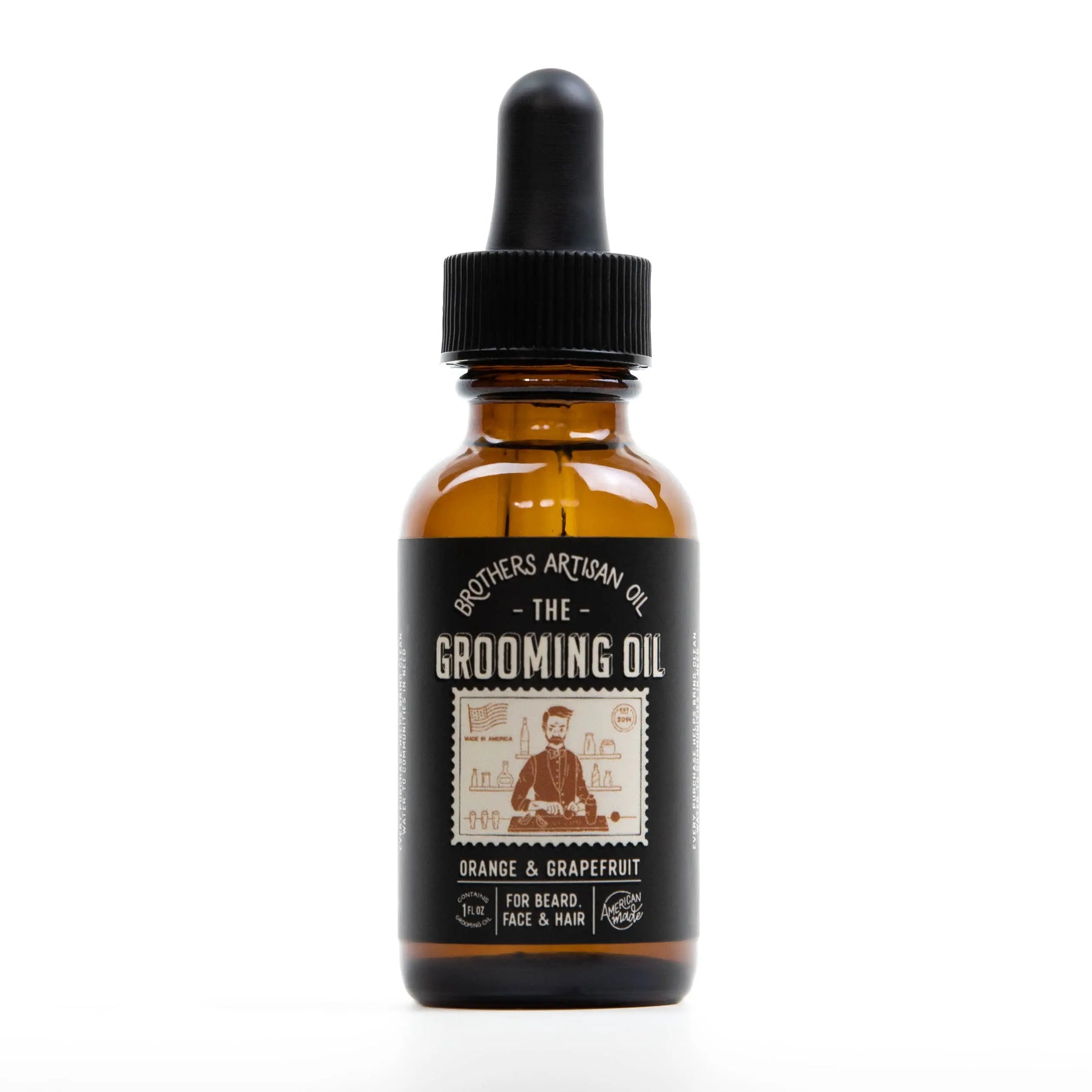 The Grooming Oil: Orange & Grapefruit Brothers Artisan Oil