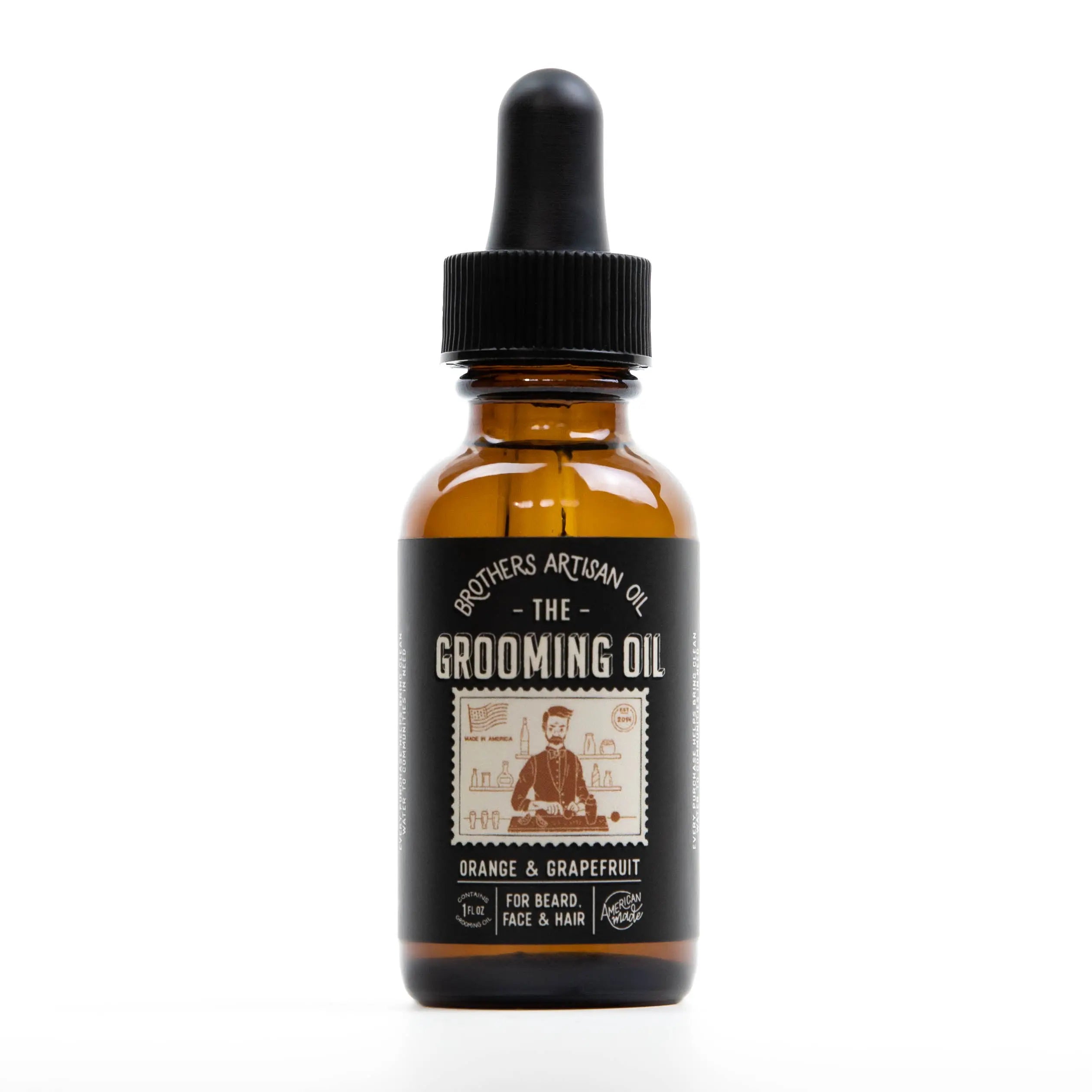 The Grooming Oil: Orange & Grapefruit Brothers Artisan Oil