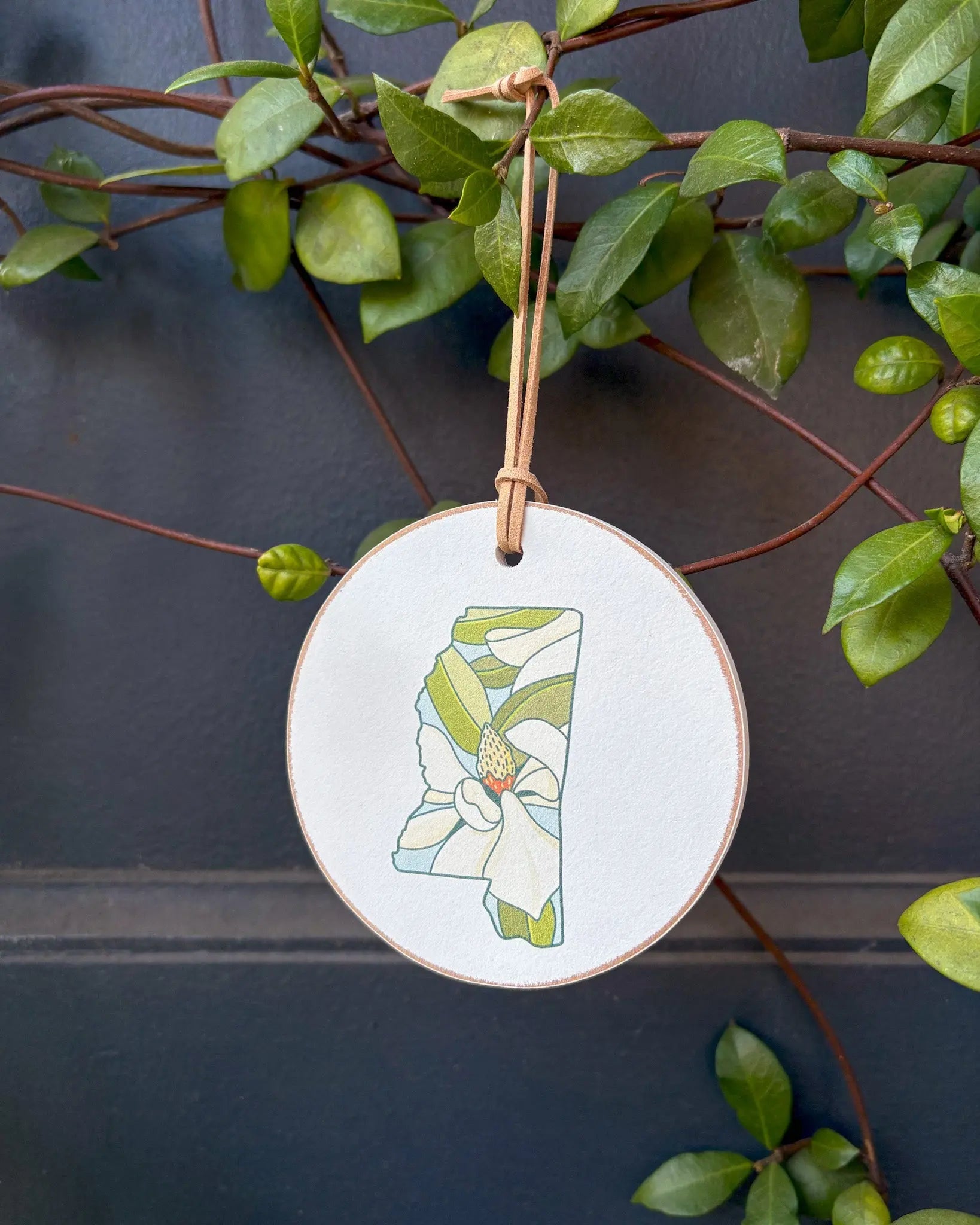 The Magnolia State Ornament Crooked Letter