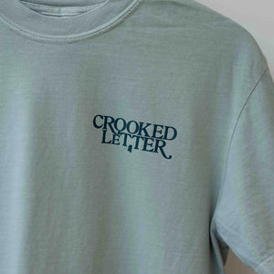 The Magnolia State Tee by Crooked Letter, Southern lifestyle apparel detail photo 2