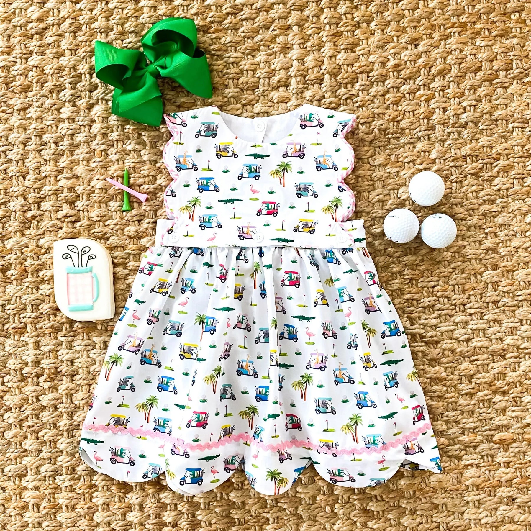 The Palms Reversible Golf Dress Seven Lantern Lane