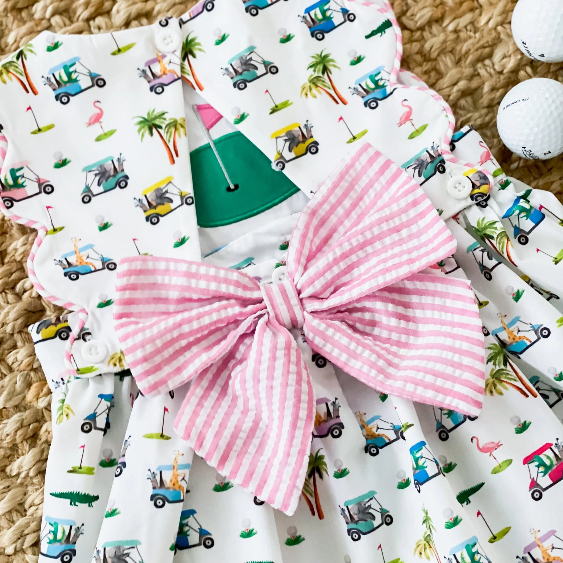 The Palms Reversible Golf Dress Seven Lantern Lane