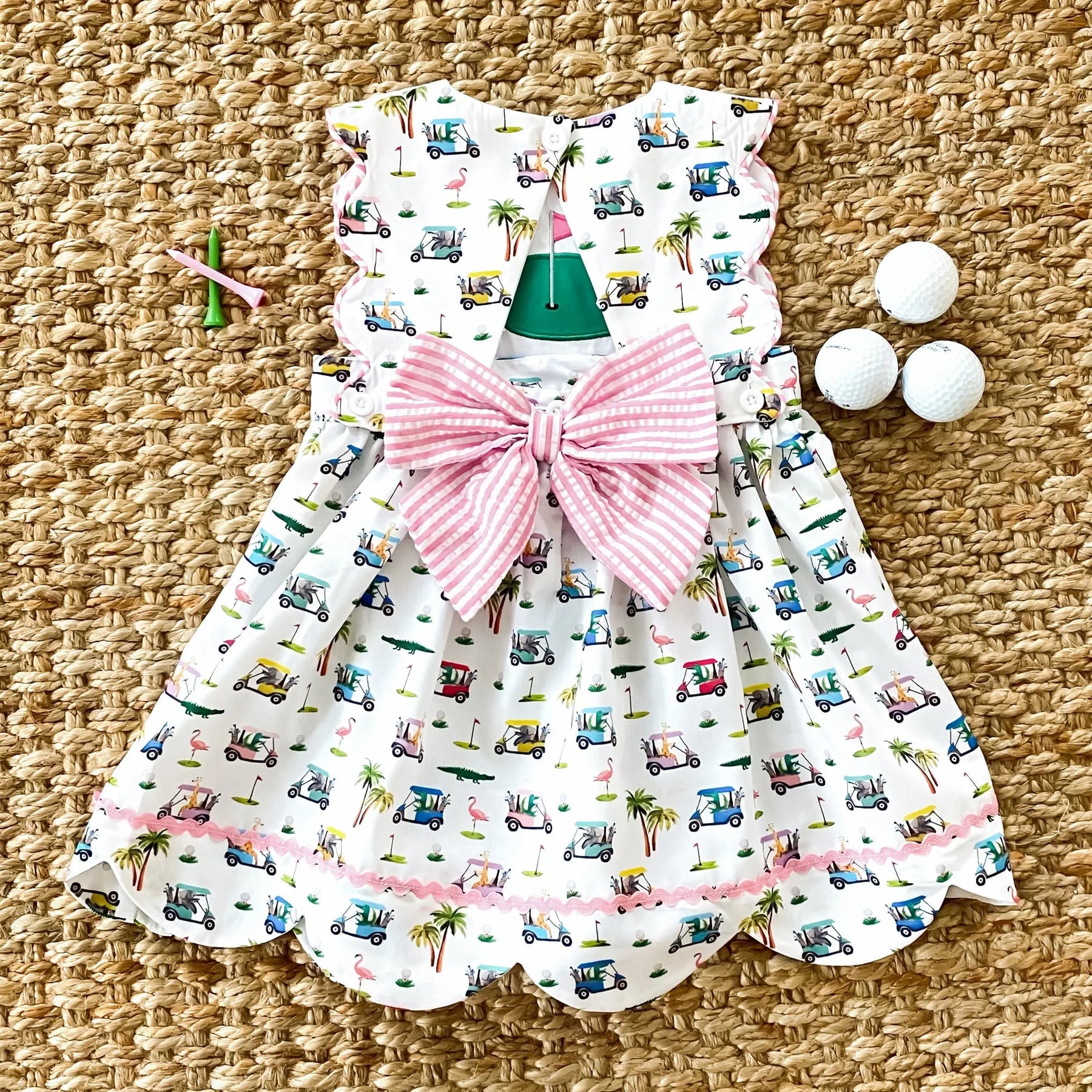 The Palms Reversible Golf Dress Seven Lantern Lane