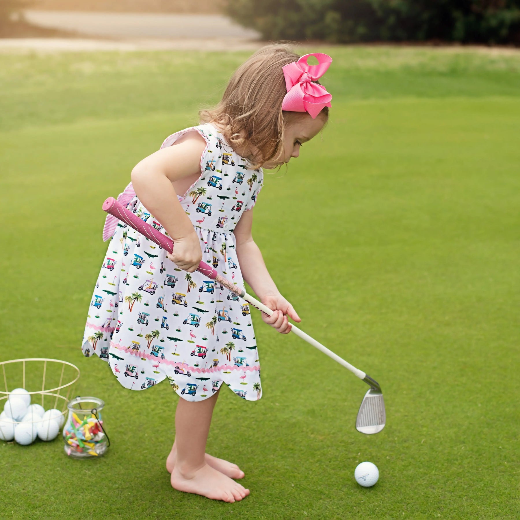 The Palms Reversible Golf Dress Seven Lantern Lane