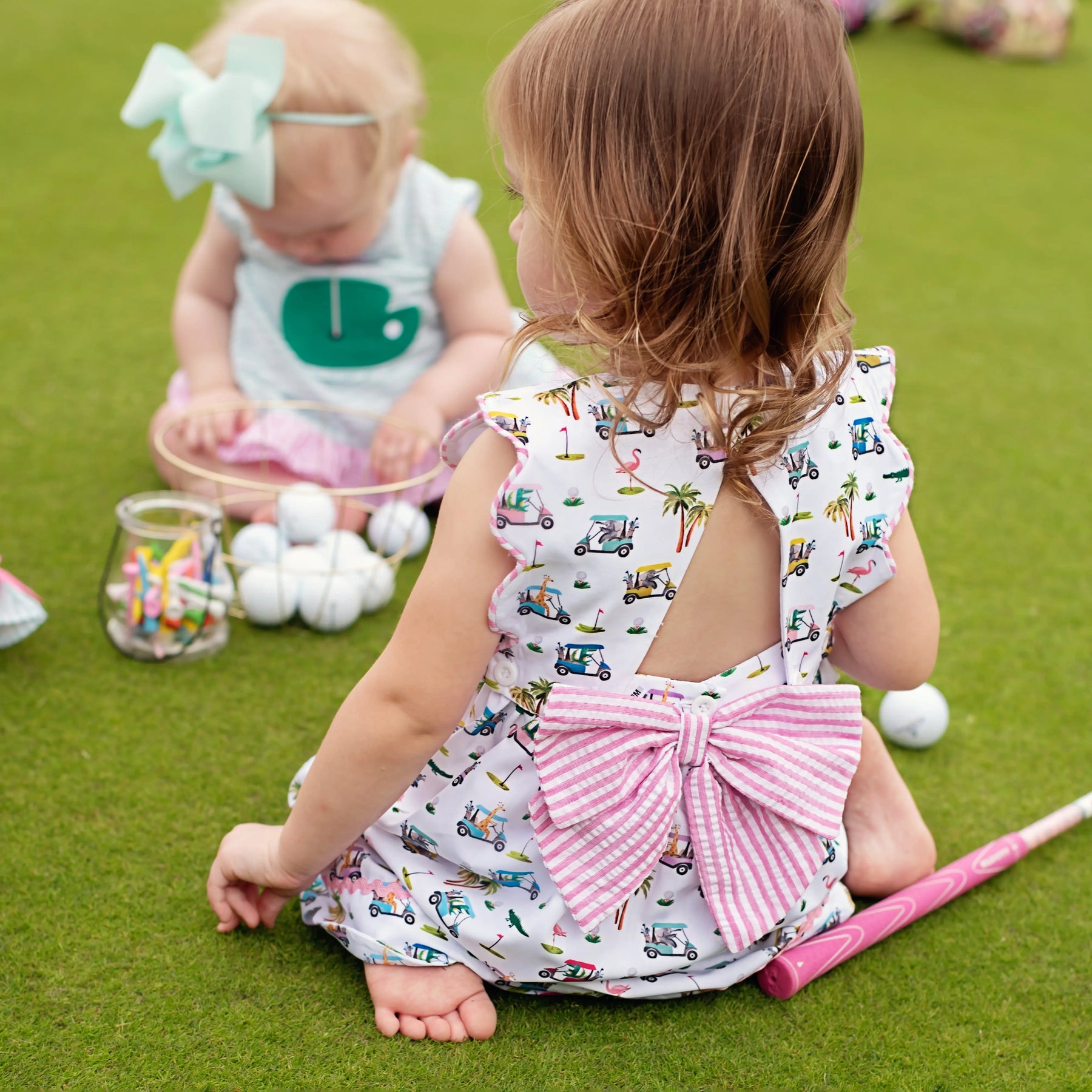 The Palms Reversible Golf Dress Seven Lantern Lane