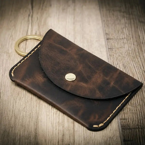 The Richmond wallet back exterior and handcrafted construction