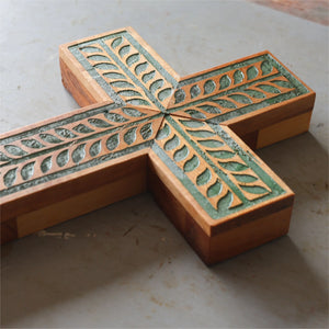 The True Vine Cross by Dennehey Design Co., religious items detail photo 5