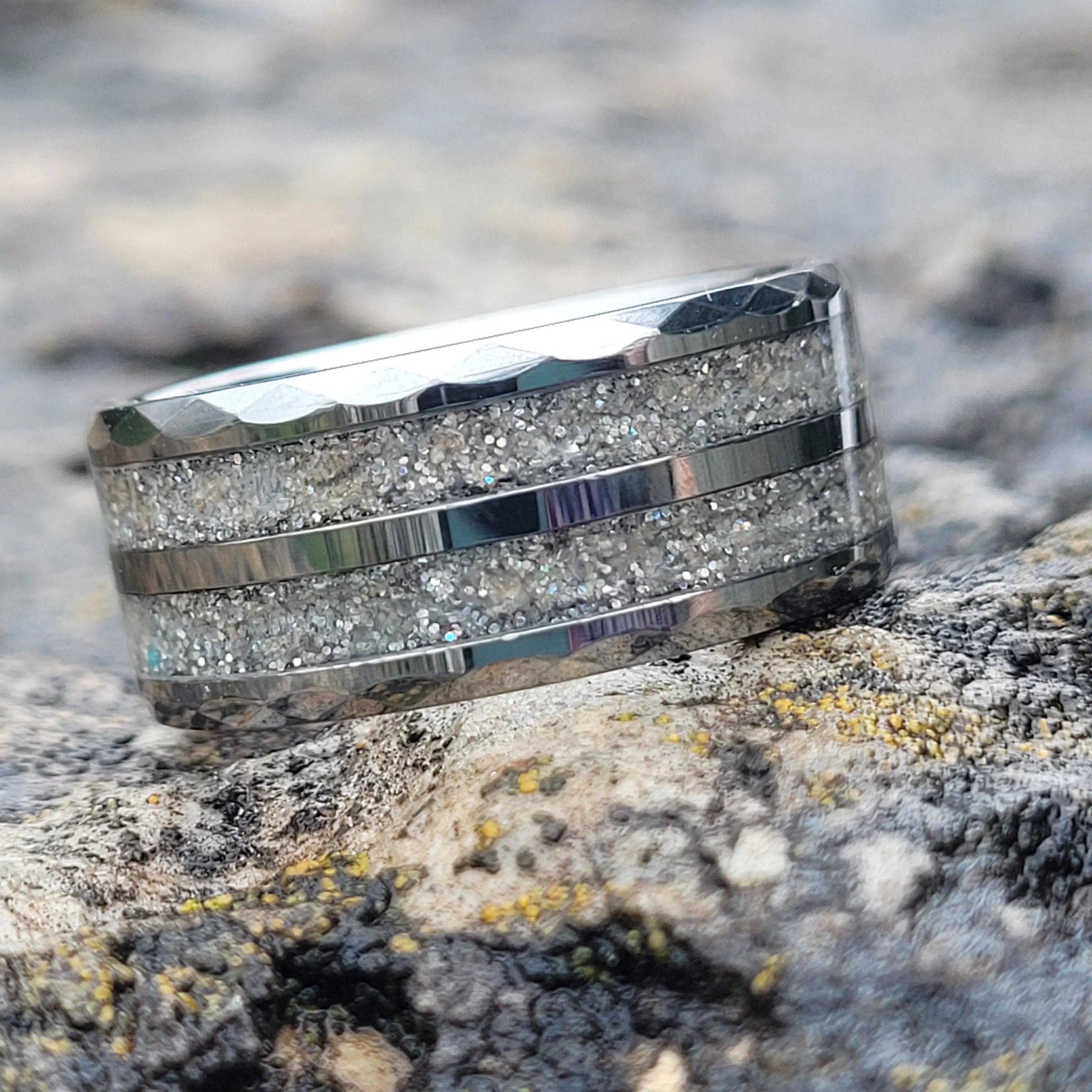 The "Starlight Memorial Ring" by Cotton Street Art Company, handmade jewelry main product photo
