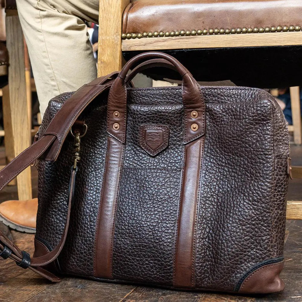 Theodore Leather Attache Mission Mercantile Leather Goods