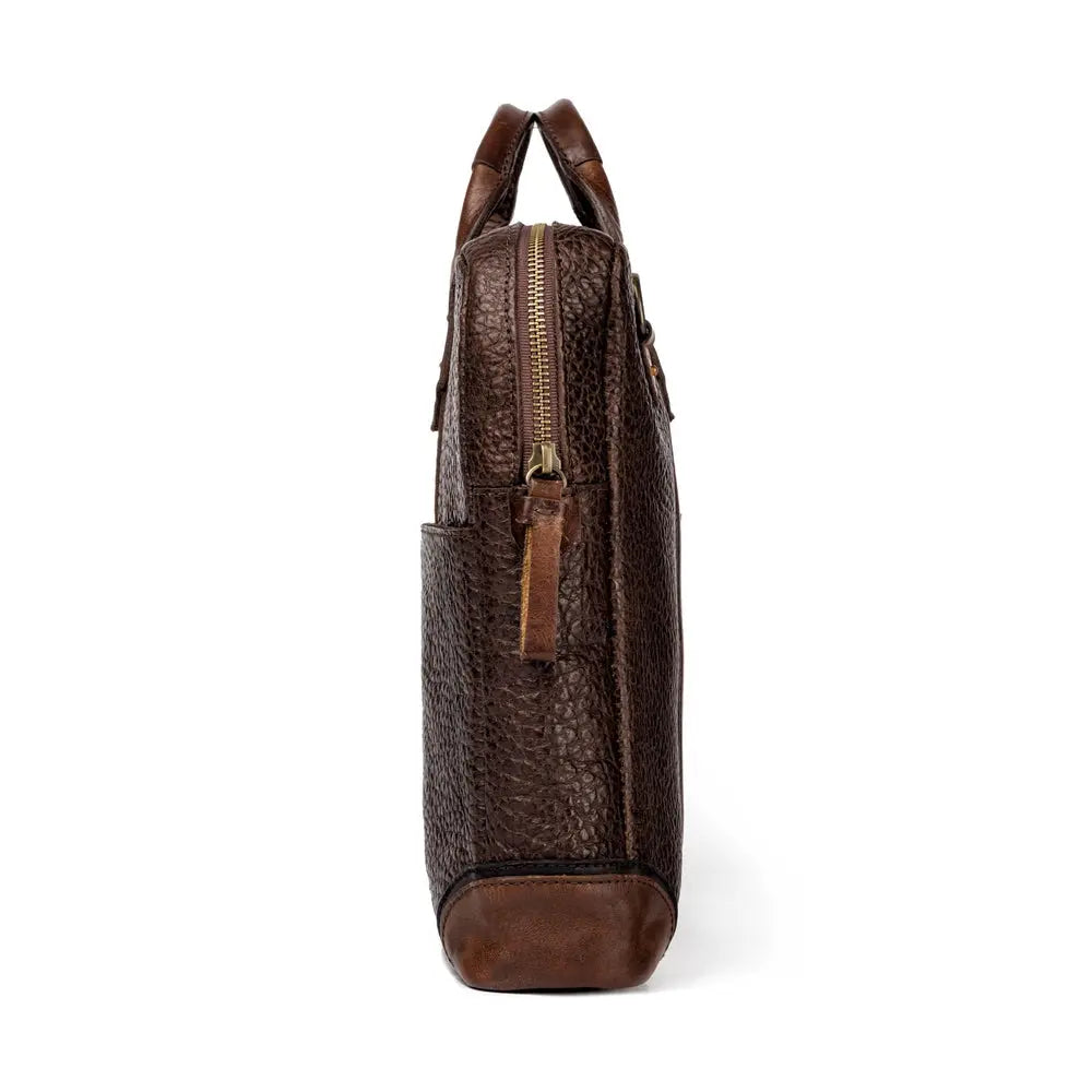 Theodore Leather Attache Mission Mercantile Leather Goods
