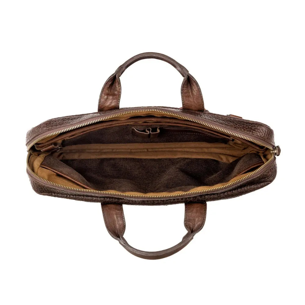 Theodore Leather Attache Mission Mercantile Leather Goods