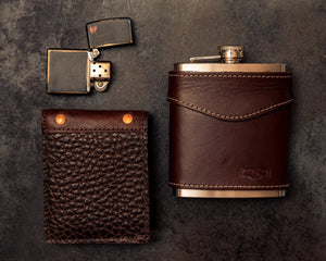Theodore Leather Bifold Wallet Mission Mercantile Leather Goods