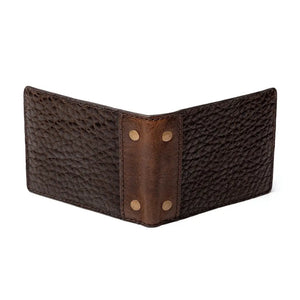 Theodore Leather Bifold Wallet Mission Mercantile Leather Goods