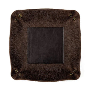 Theodore Leather Desk Caddy Mission Mercantile Leather Goods