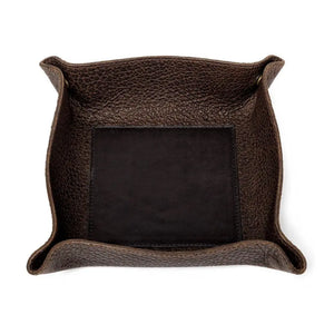 Theodore Leather Desk Caddy Mission Mercantile Leather Goods