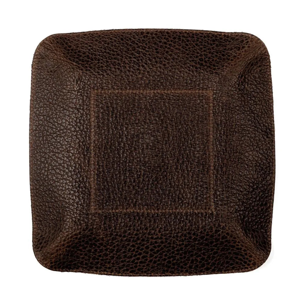 Theodore Leather Desk Caddy Mission Mercantile Leather Goods
