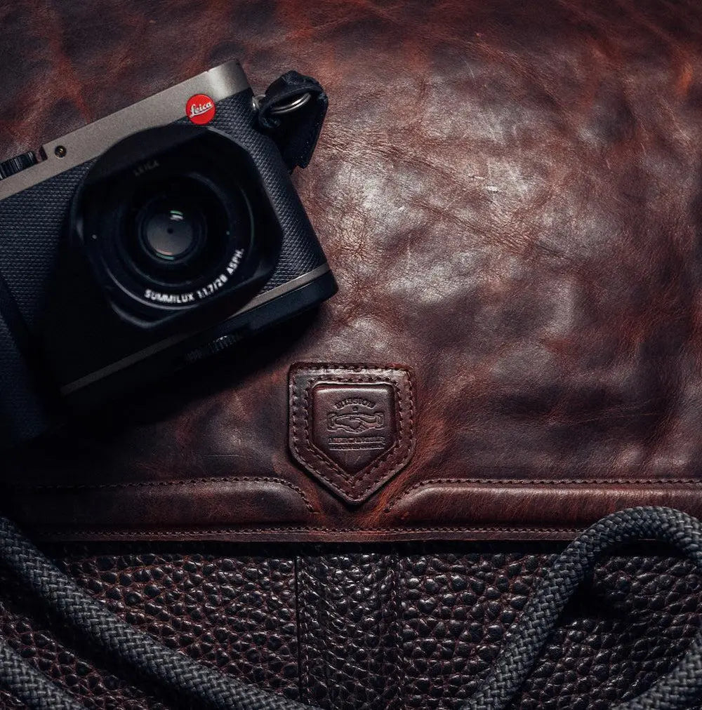 Theodore Leather Messenger Bag Mission Mercantile Leather Goods