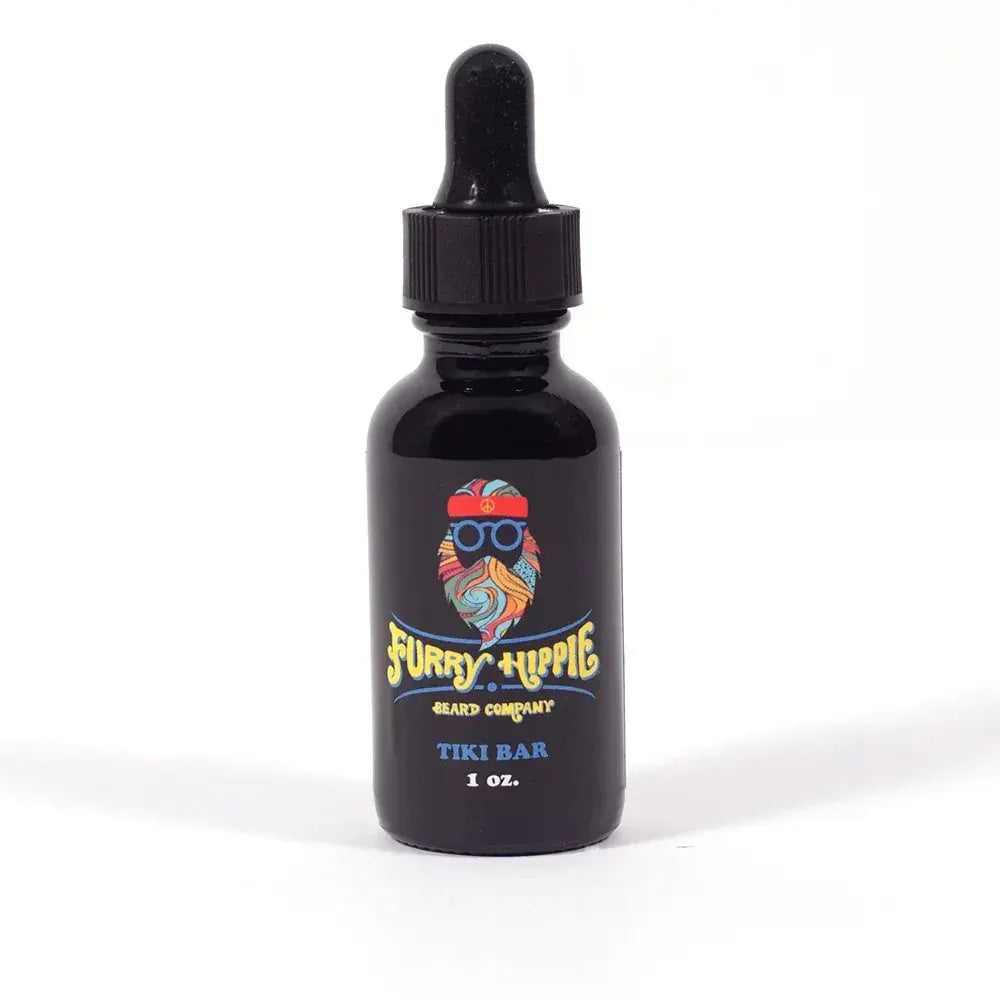 Tiki Bar beard oil by Furry Hippie Beard Company