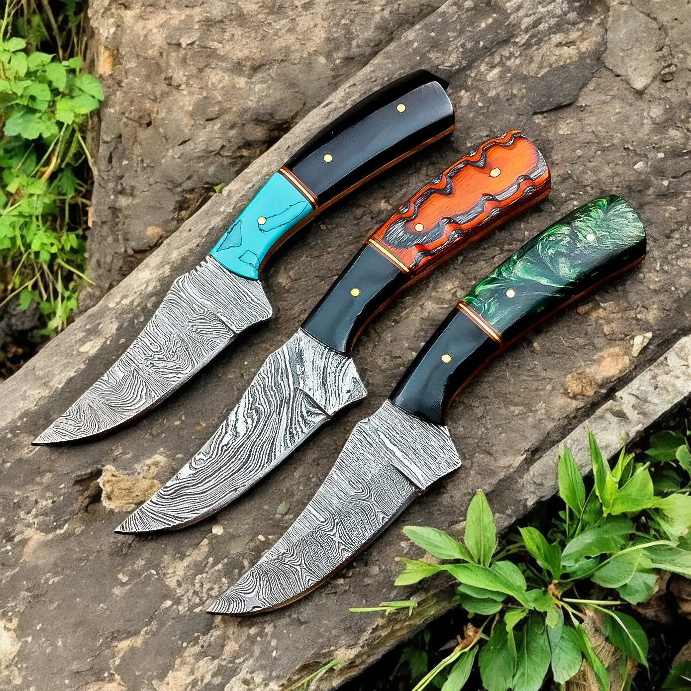 "TimberForge Damascus Hunting Knife – Premium Handmade Craftsmanship" Damascus Knife Store