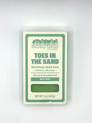 Toes in the Sand soap with beach inspired scent