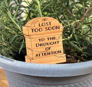 Tombstone Plant Picks (6 Designs) by Artspeak Studio, Southern home decor detail photo 2