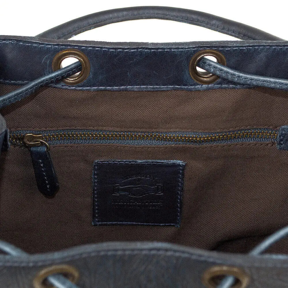 Tooled Leather Bucket Bag Mission Mercantile Leather Goods
