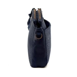 Tooled Leather Crossbody Bag Mission Mercantile Leather Goods