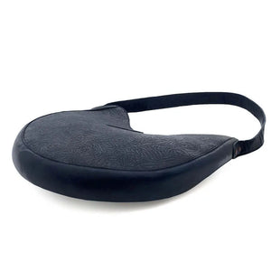 Tooled Leather Hobo Bag by Mission Mercantile Leather Goods, handmade leather goods detail photo 8