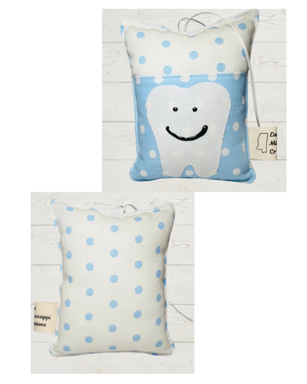 Tooth Fairy Pillow by East Mississippi Creations, children's boutique clothing main product photo