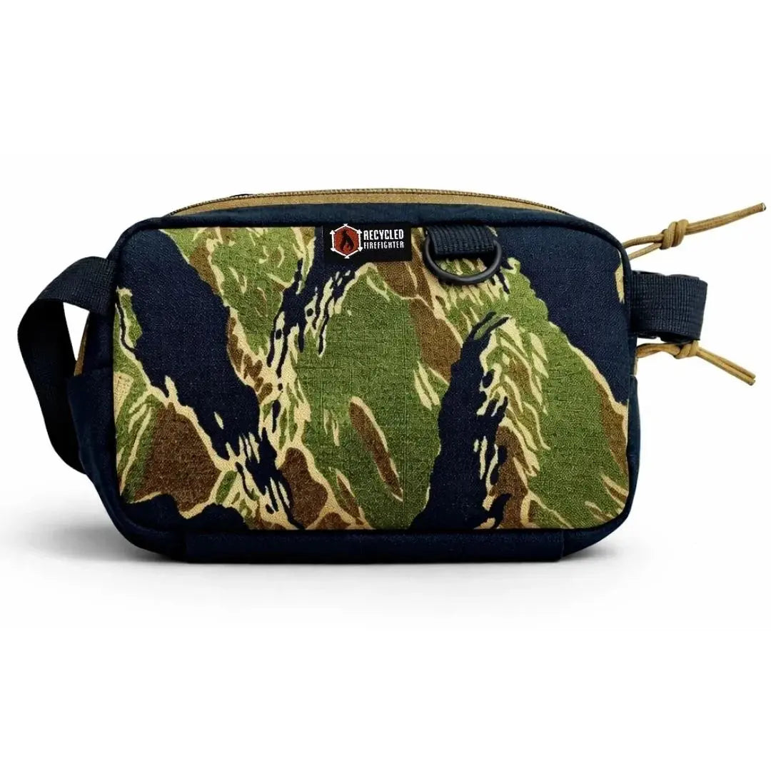 TrailHound Fanny Pack - Cordura Edition by Recycled Firefighter, handmade leather goods main product photo