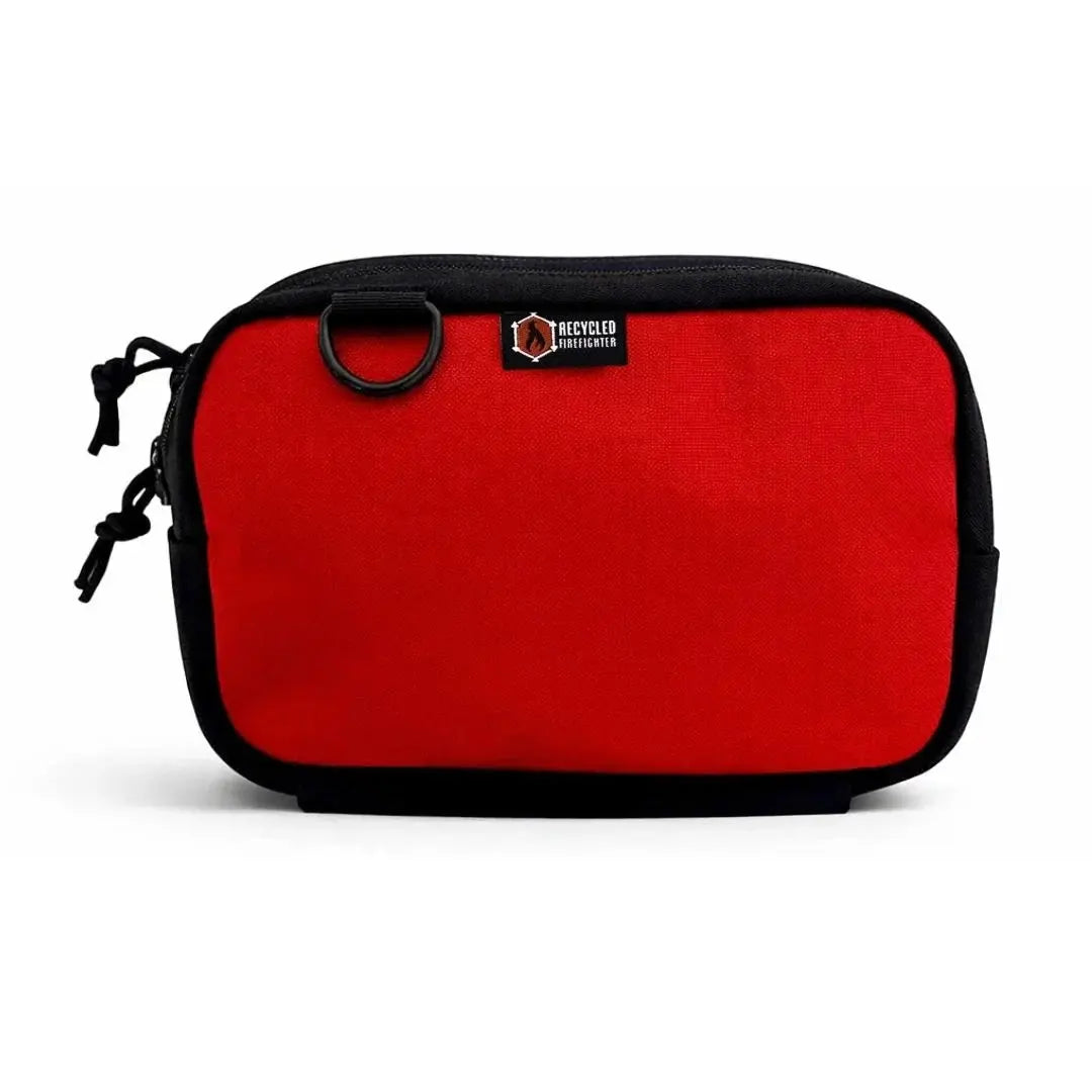 TrailHound Fanny Pack - Cordura Edition by Recycled Firefighter, handmade leather goods detail photo 14