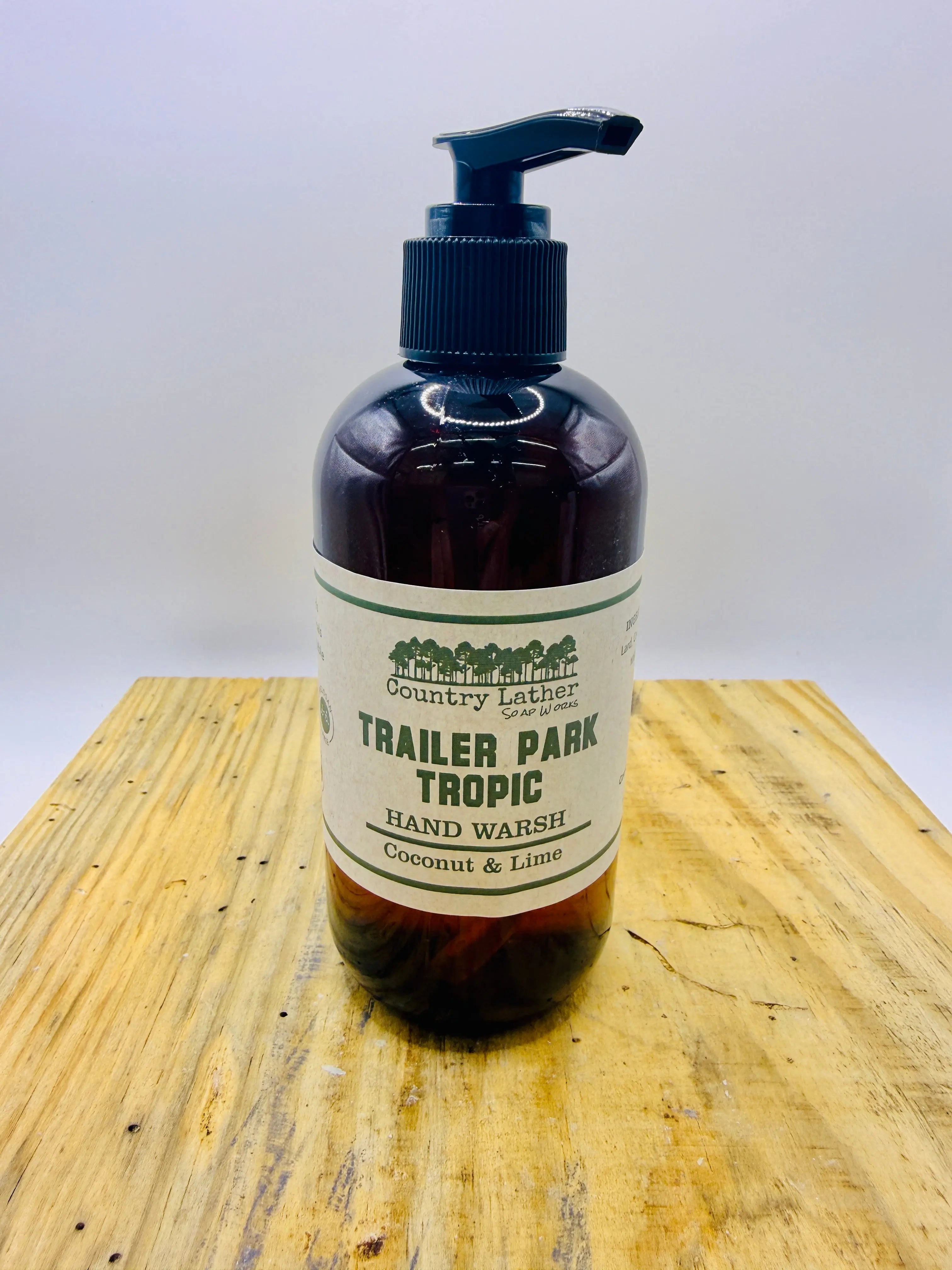 Trailer Park Tropic hand warsh by Country Lather Soap Works