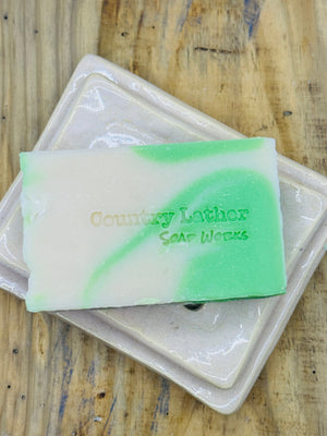 Trailer Park Tropic Soap Bar by Country Lather Soap Works, natural skincare detail photo 5
